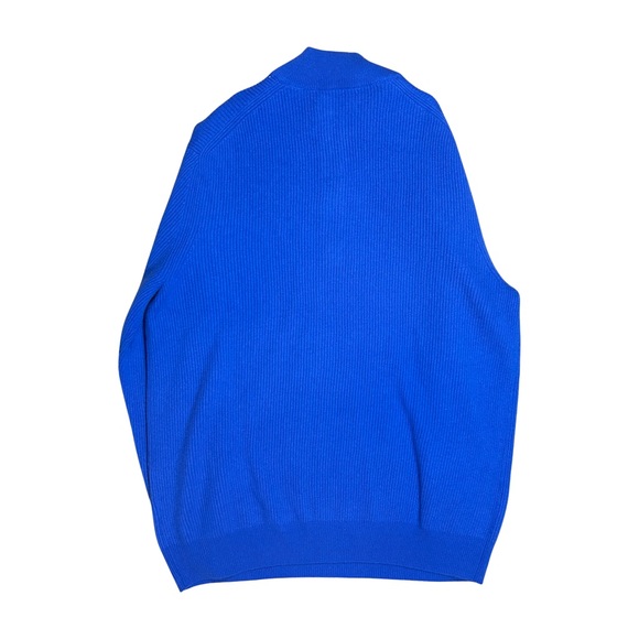 Vineyard Vines Hull Blue Charleston Cashmere Quarter-Zip Sweater - Picture 3 of 5